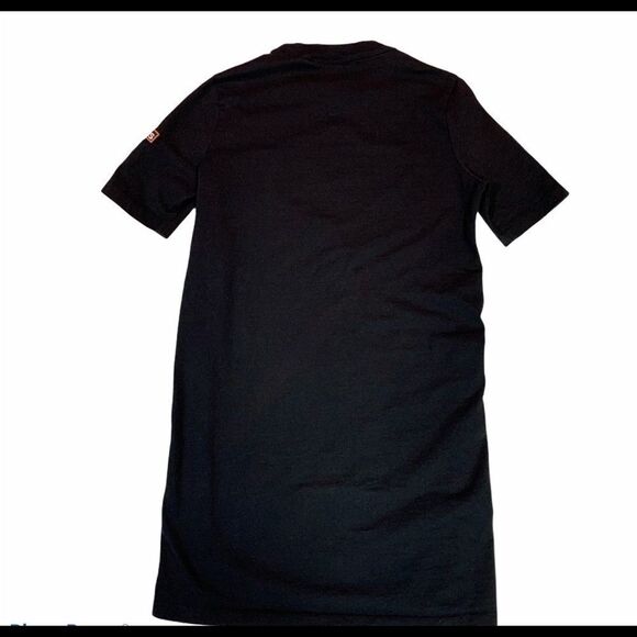 Adidas originals three stripes Cotton short sleeve Logo dress Sz XS - Picture 4 of 14